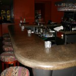 Counter-Top Poured with Sandstone Profile